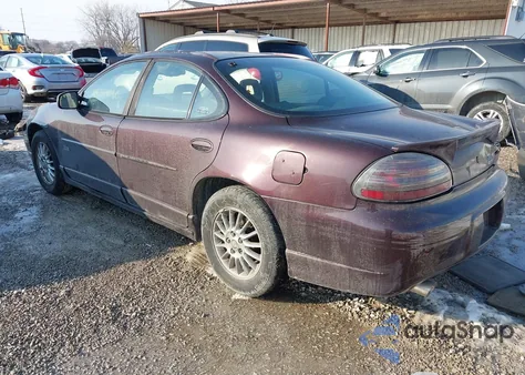 2002 Pontiac Grand Prix Gtp z USA, uszkodzony, nr VIN 1G2WR52112F203776